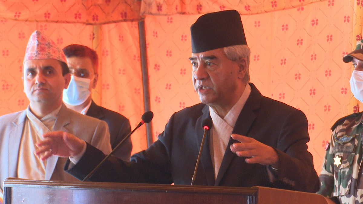 PM Deuba highlights role of bureaucracy for nation building